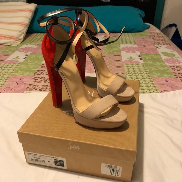 Christian Louboutin Shoes - Christian Louboutin Womens Strappy Heel